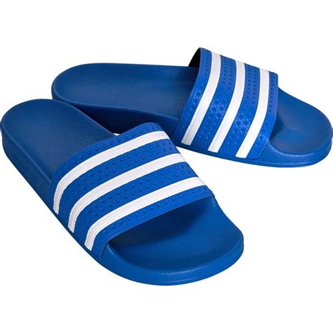 adidas slippers blauw groen|Adidas online shop.